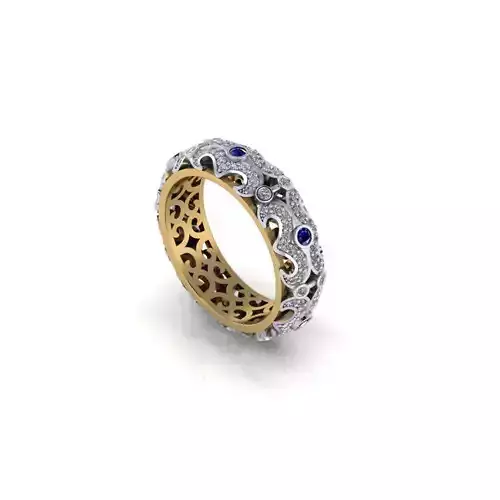 Patterned ring