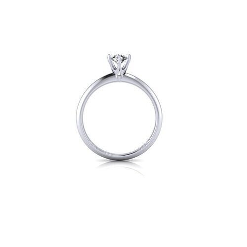 Tiffany wedding ring 3D print model