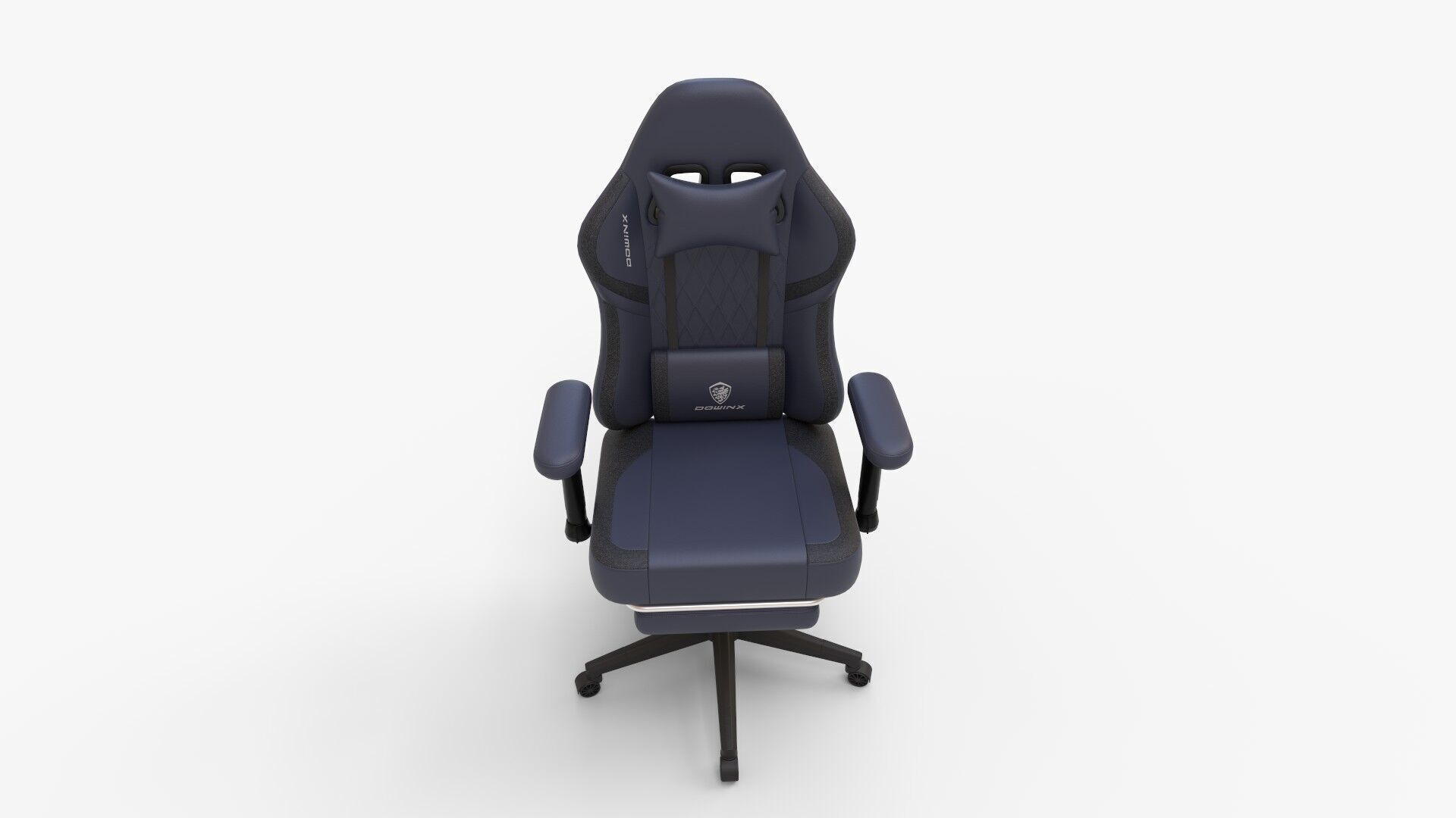 GTRACING Gaming Chair with Footrest 3D model_10