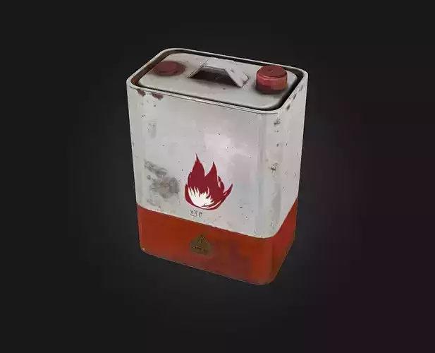 Fuel Canister Render  Rugged Utility for Industrial 