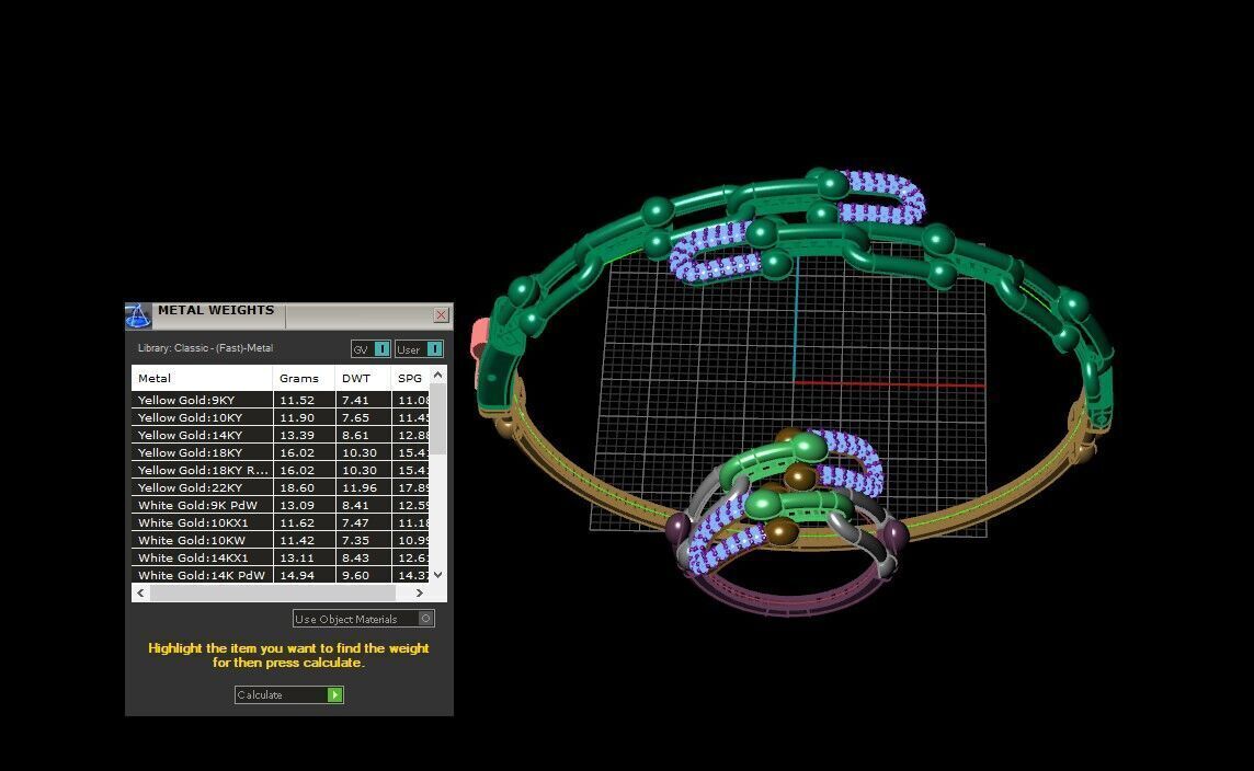 2 versiyon tiffany bileklik 3D print model_3