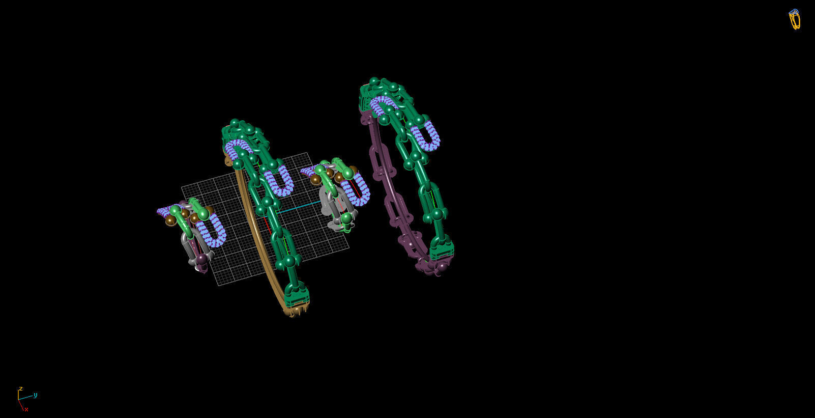 2 versiyon tiffany bileklik 3D print model_7