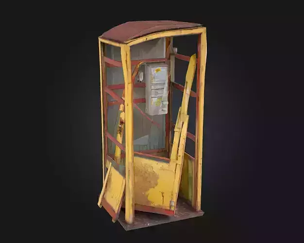 Rustic Phone Booth  A Nod to Vintage Charm