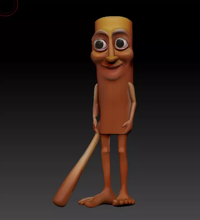 TUNG TUNG SAHUR 3D 3D print model