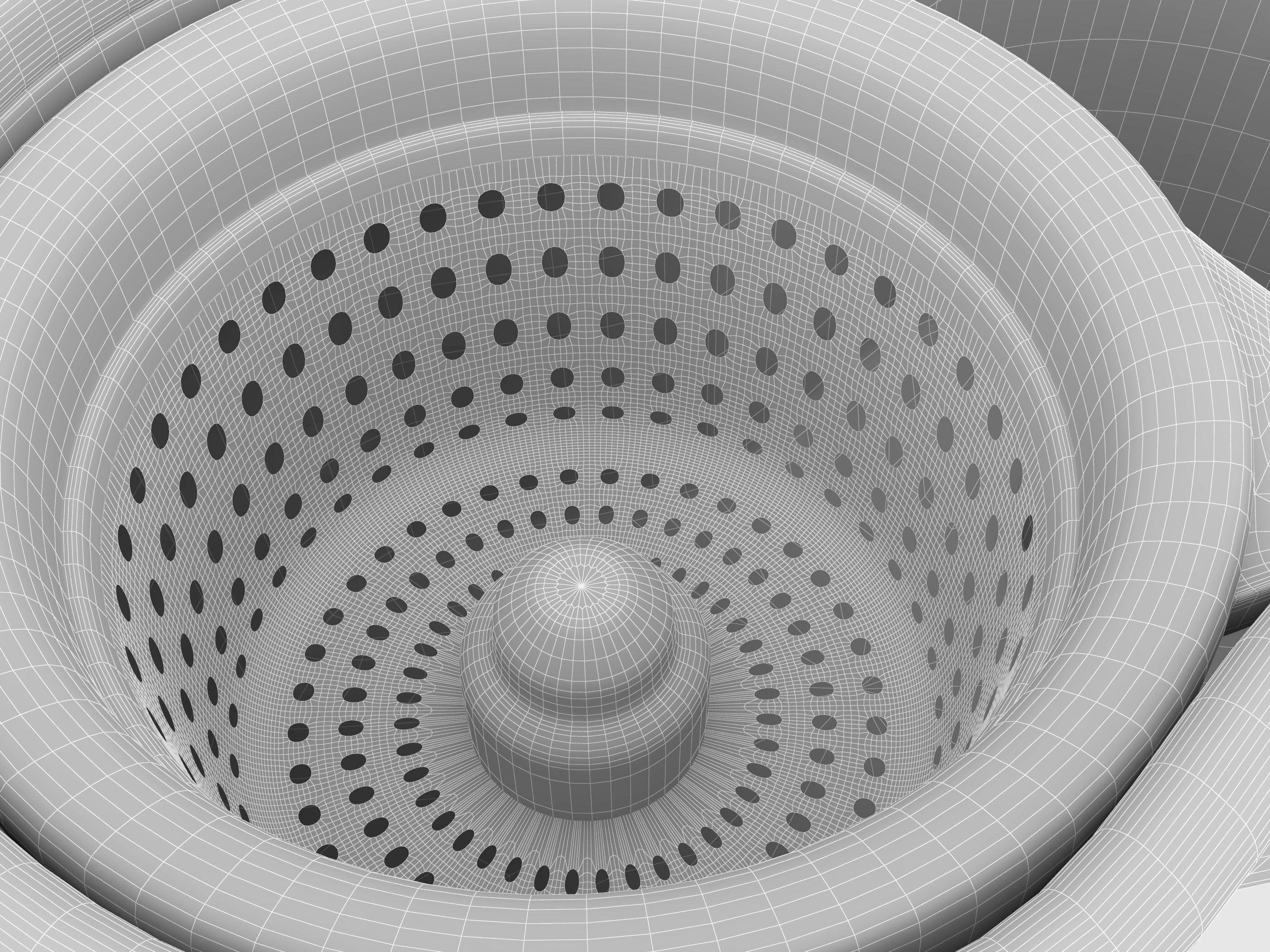 Cleaning tool Low-poly 3D model_5