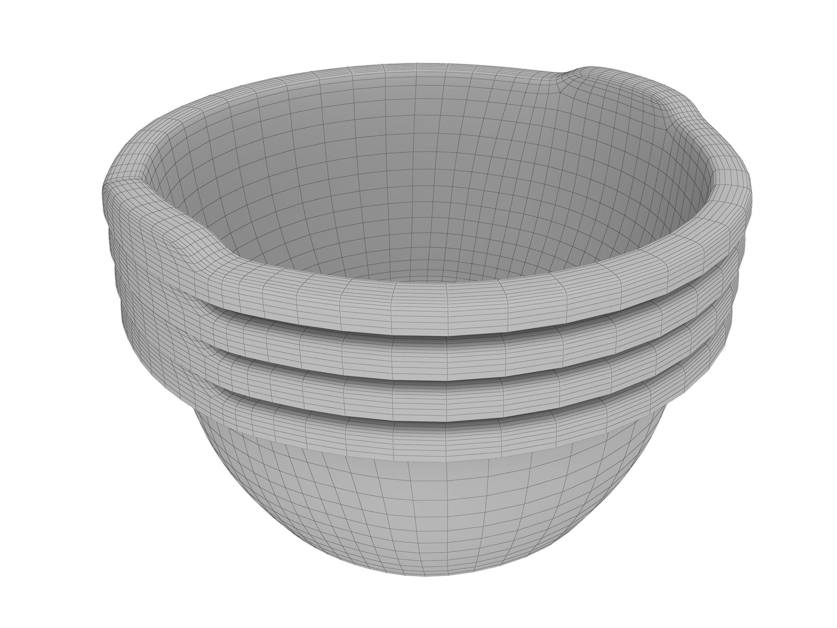 Cleaning tool Low-poly 3D model_8