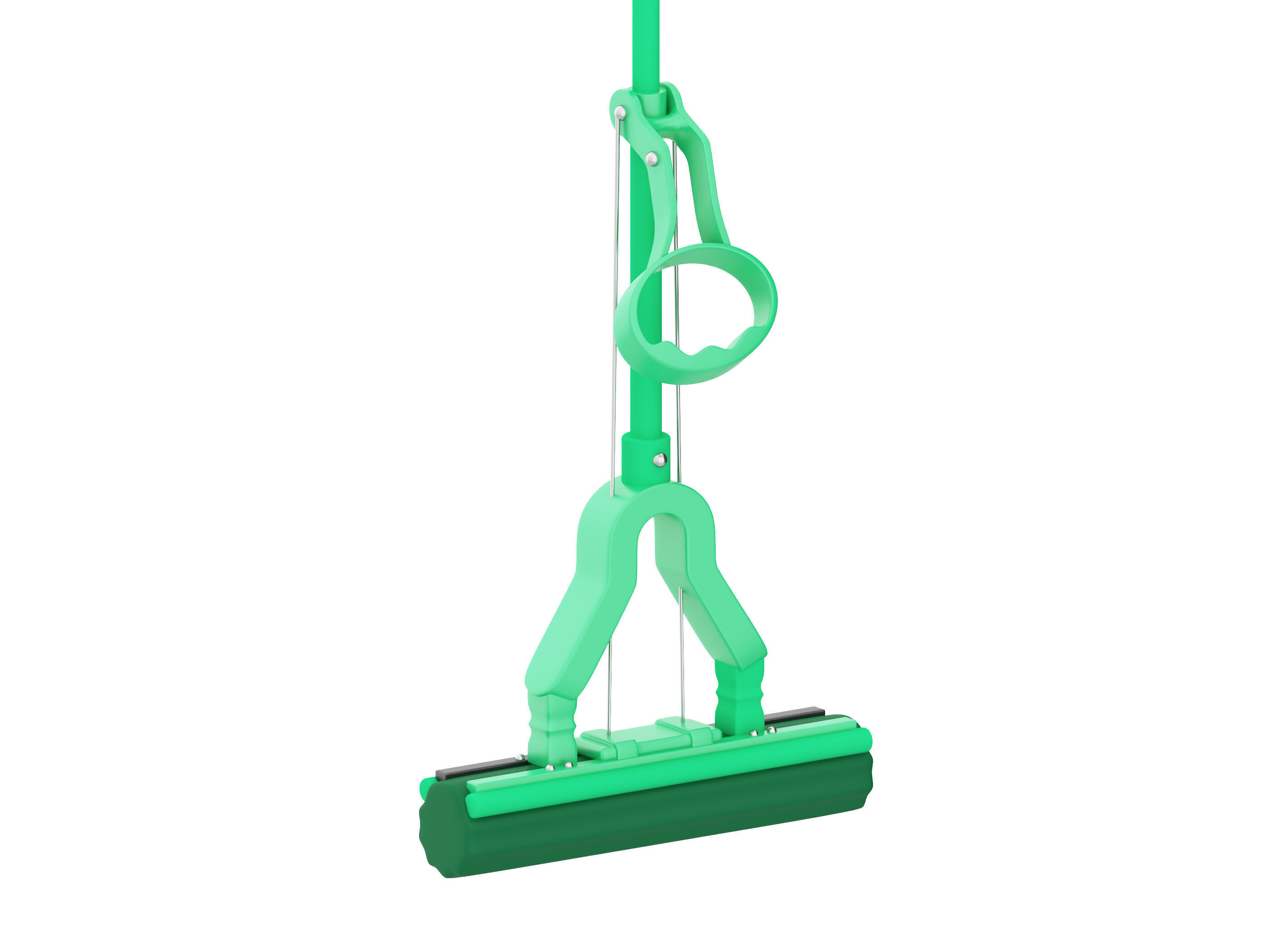Cleaning tool Low-poly 3D model_1