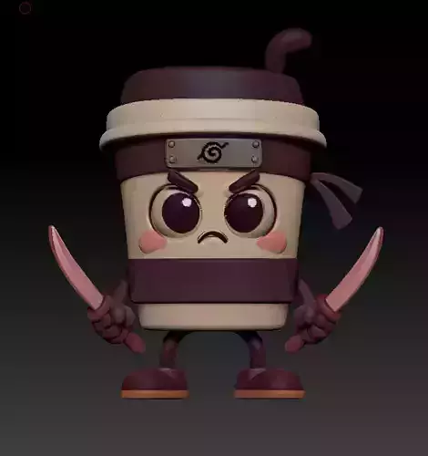 assassino cappuccino 3d model