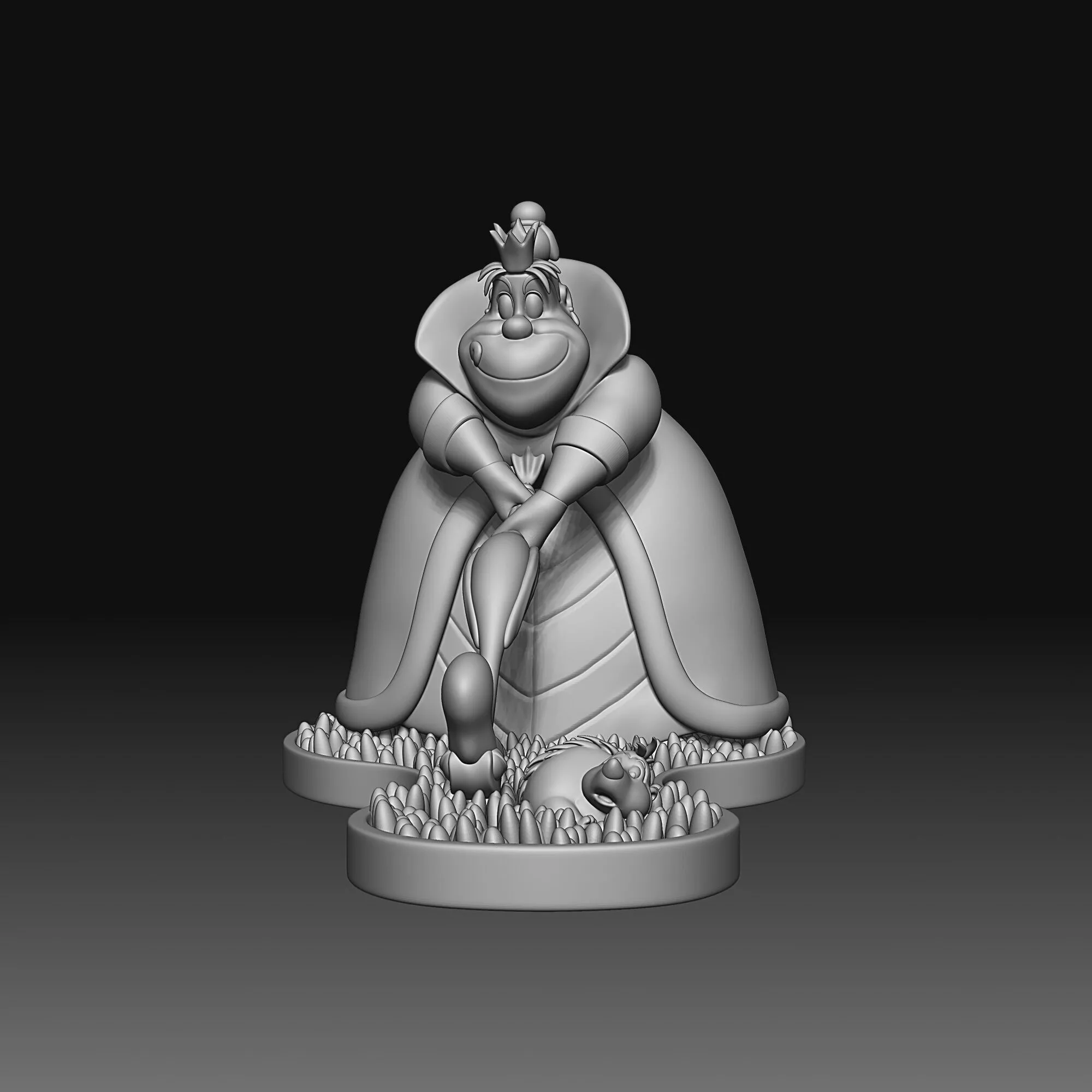 Queen of Hearts - Alice in Wonderland - 060 3D print model