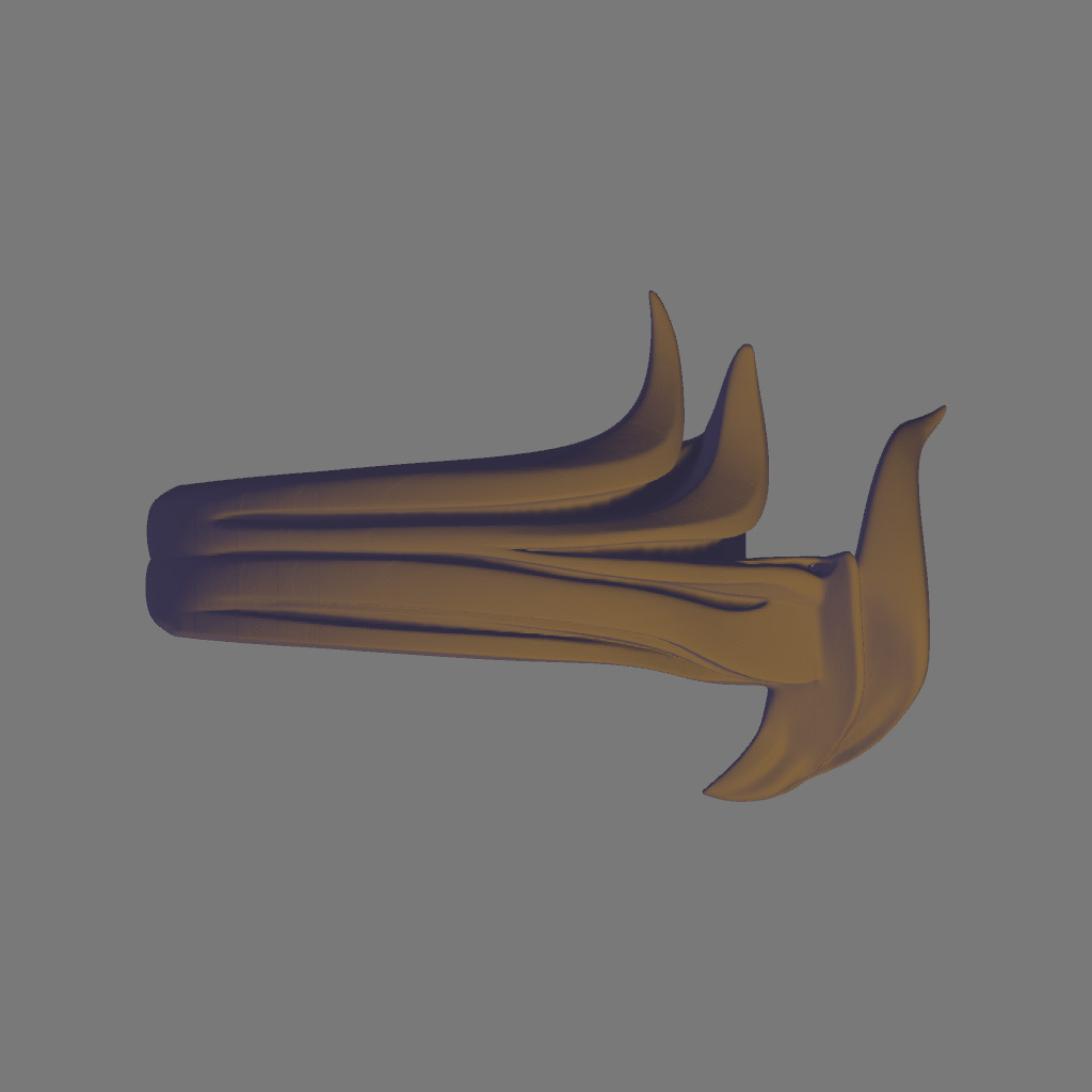 Devil Ring  Dark   Striking 3D print model_1