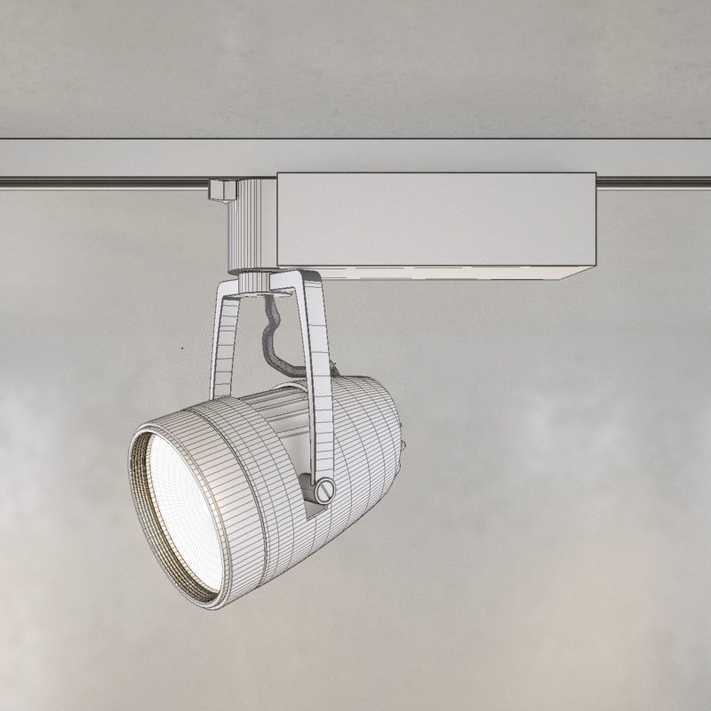 LED SPOT LIGHT - C4D XPresso 3D model_5