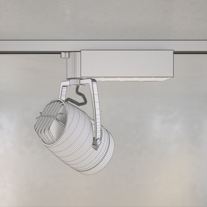 LED SPOT LIGHT - C4D XPresso 3D model_7