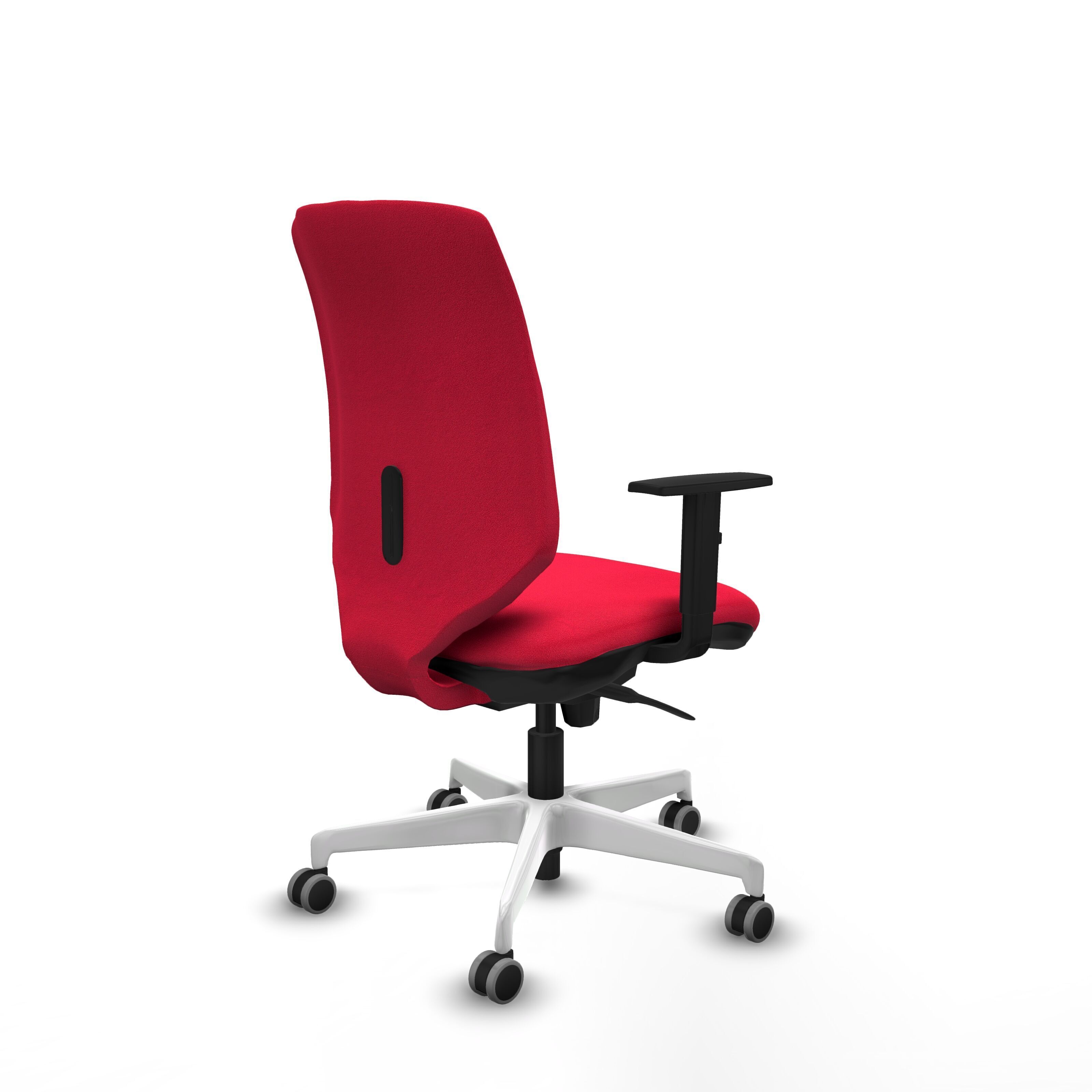 Modern Office Chair Low-poly 3D model_1