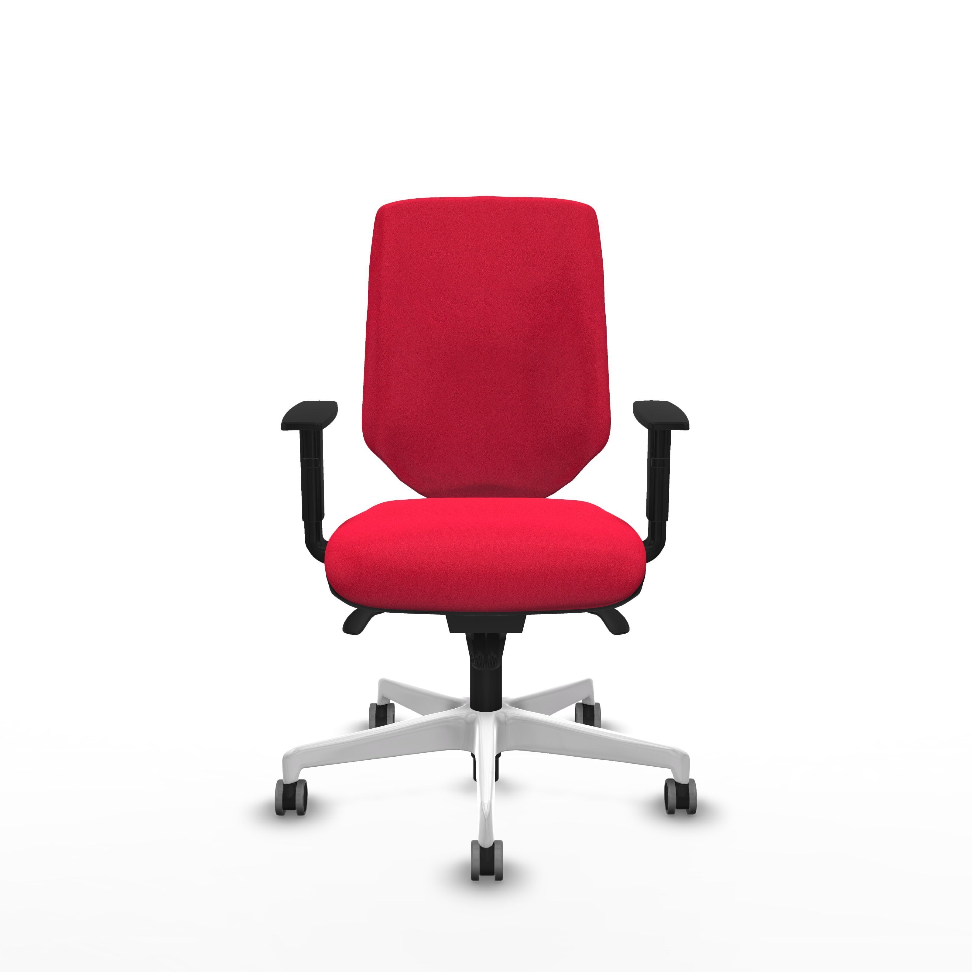Modern Office Chair Low-poly 3D model_3