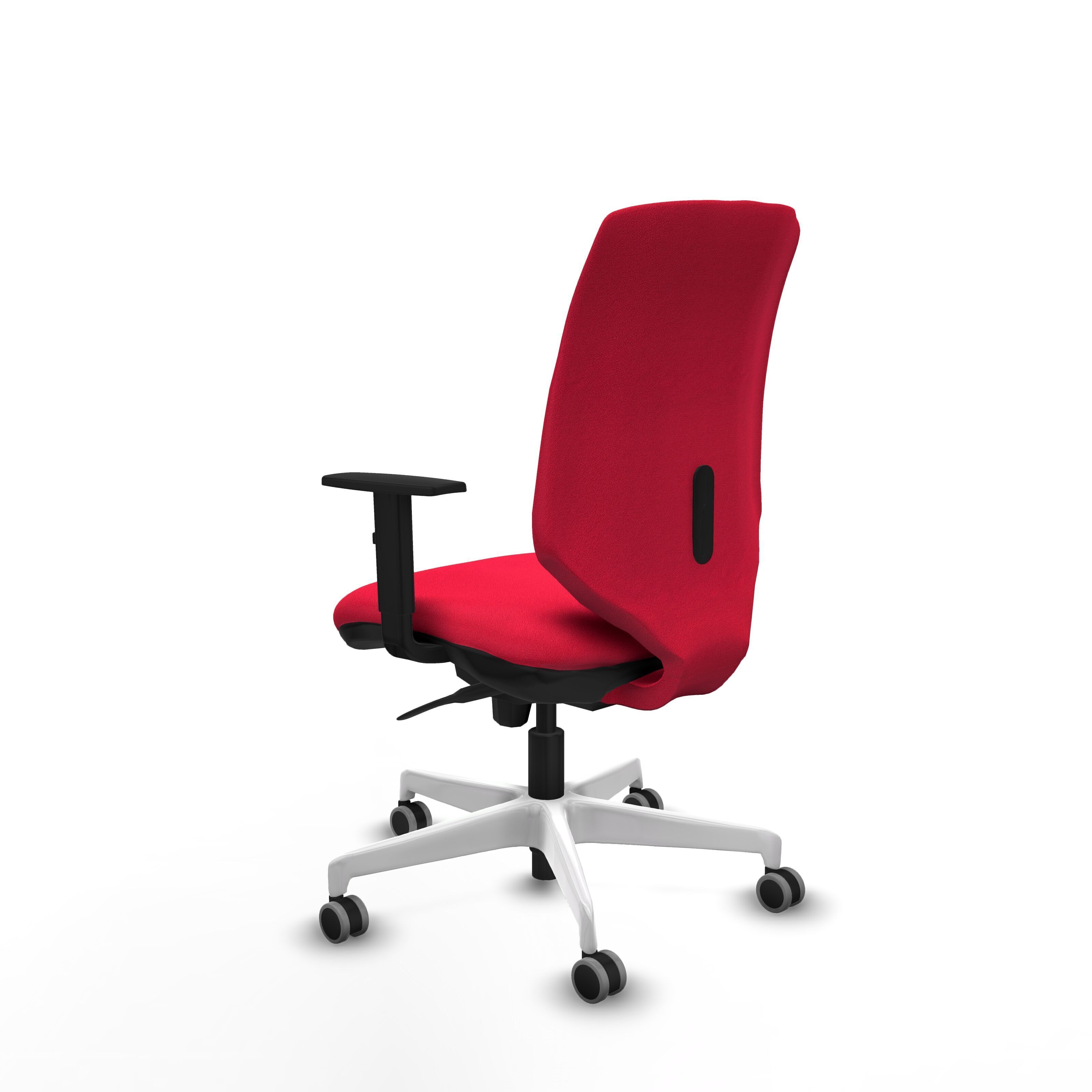 Modern Office Chair Low-poly 3D model_6