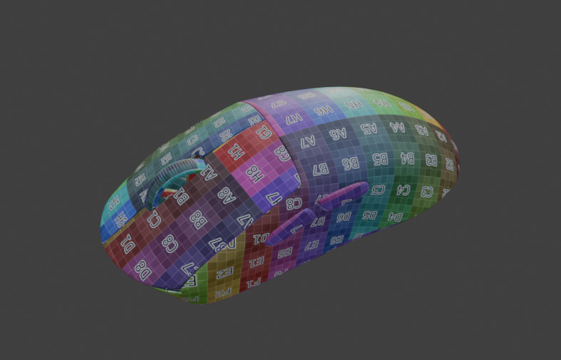 3D Computer Mouse wireless mouse model 3D model_8