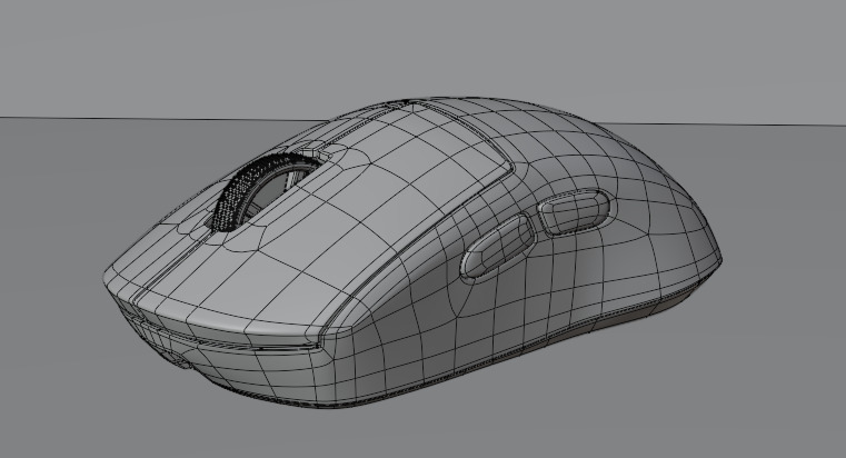 3D Computer Mouse wireless mouse model 3D model_4