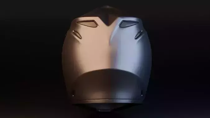 Racing Helmet 3D model 5