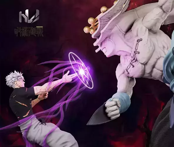 Gojo vs Mahoraga STL - Jujutsu Kaisen