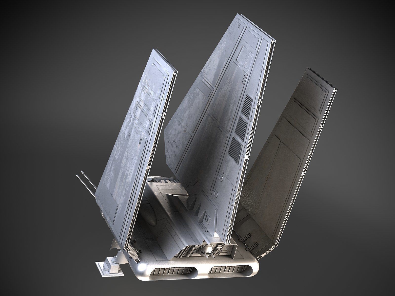 Star Wars Lambda T4A Class Shuttle 3D model_12