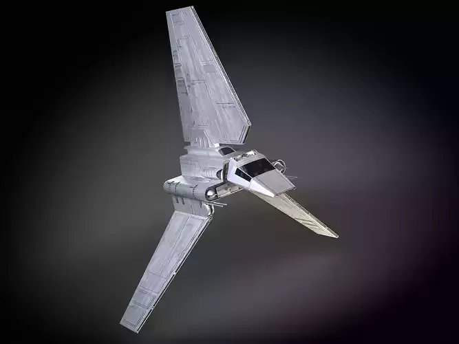 Star Wars Lambda T4A Class Shuttle 3D model