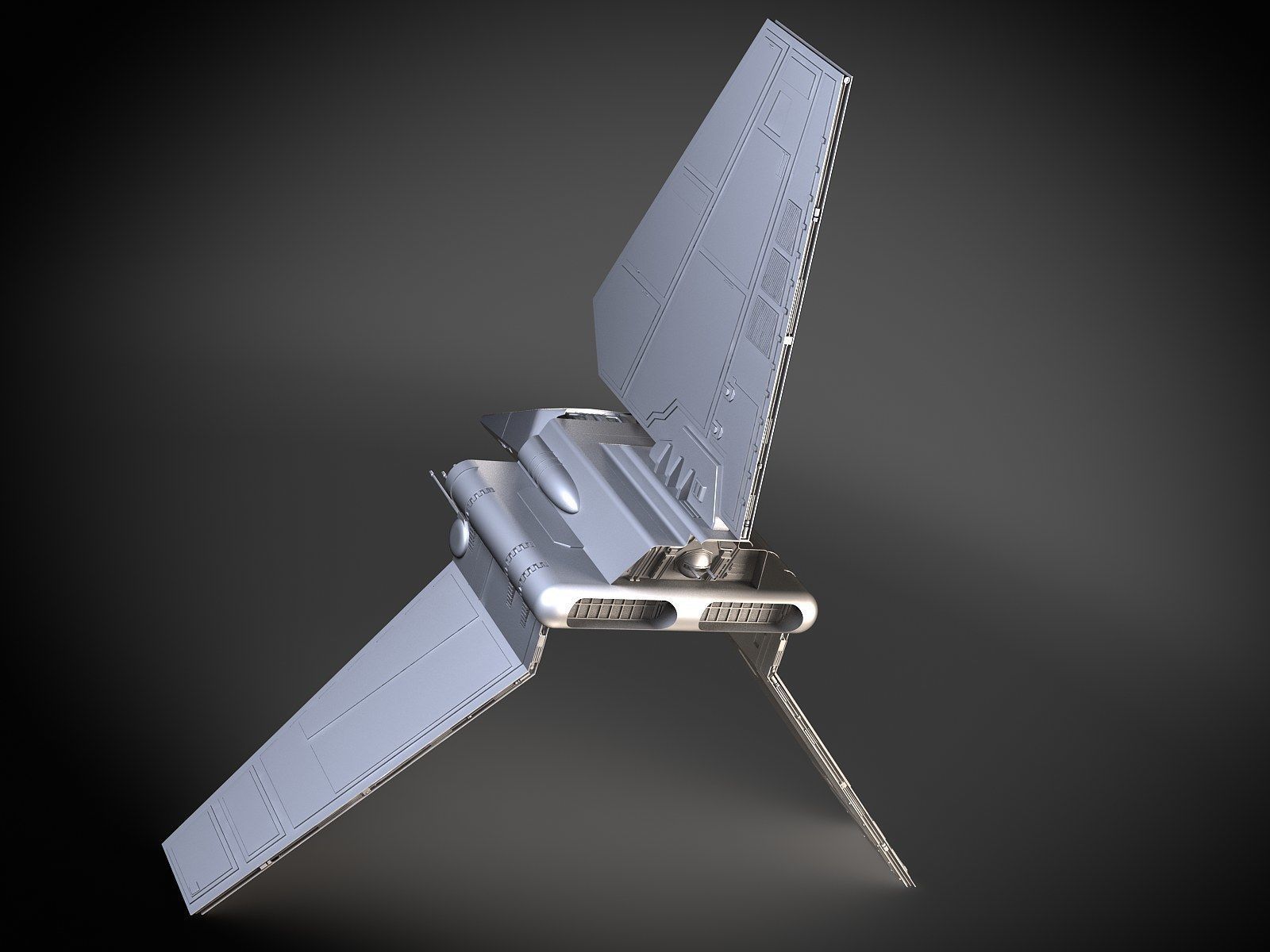 Star Wars Lambda T4A Class Shuttle 3D model_22