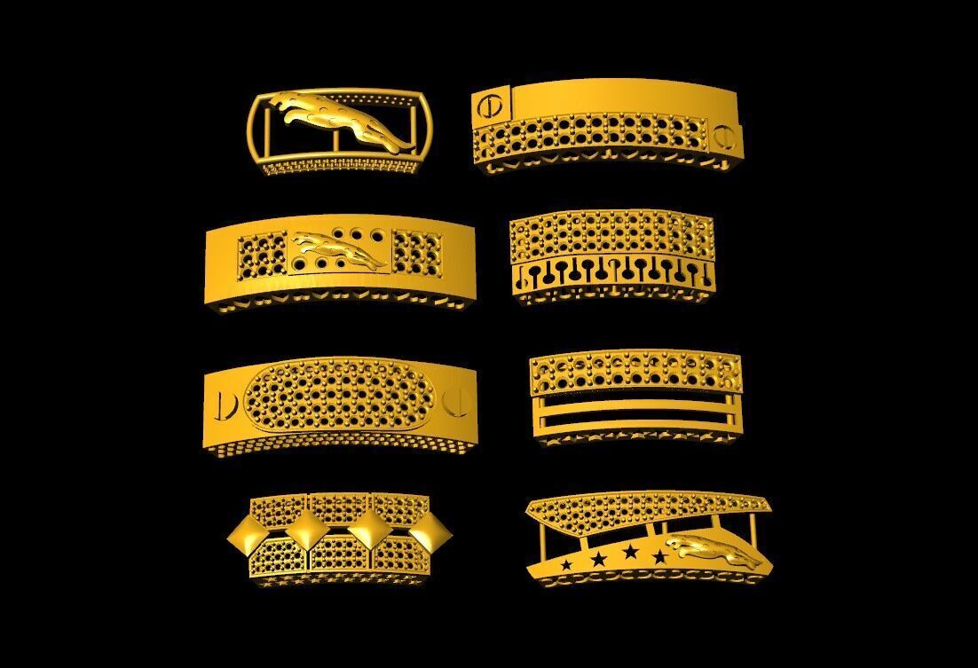 Mens Hand belt FIles- check  Description 3D print model_6