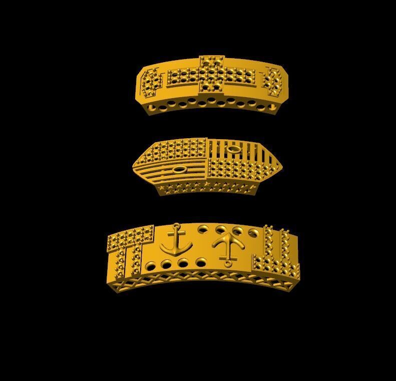 Mens Hand belt FIles- check  Description 3D print model_5
