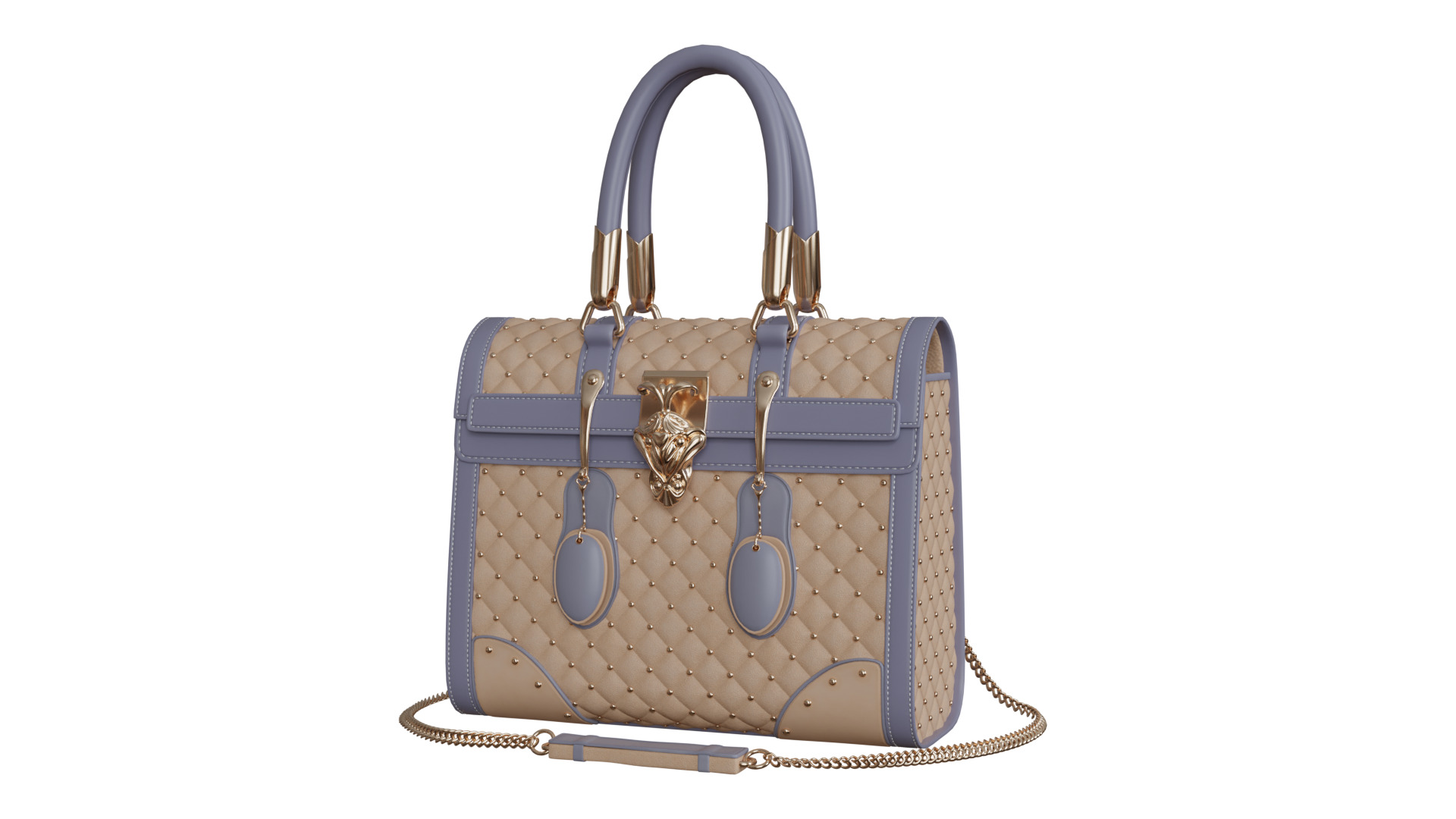 Luxury Handbag 3D model_2
