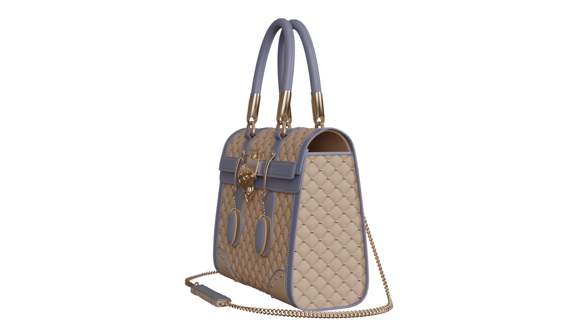 Luxury Handbag 3D model_3
