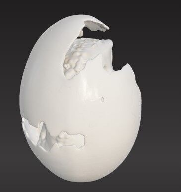 Hatching Baby Dinosaur Unique Design Pendants 3D print model_10