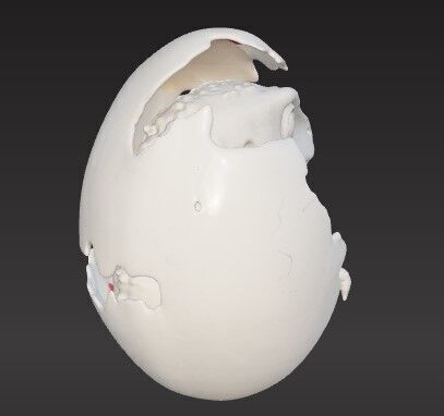 Hatching Baby Dinosaur Unique Design Pendants 3D print model_9