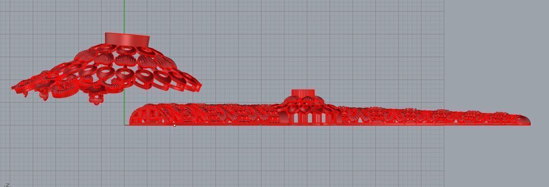 kanti necklace 3dm file 3D print model_1