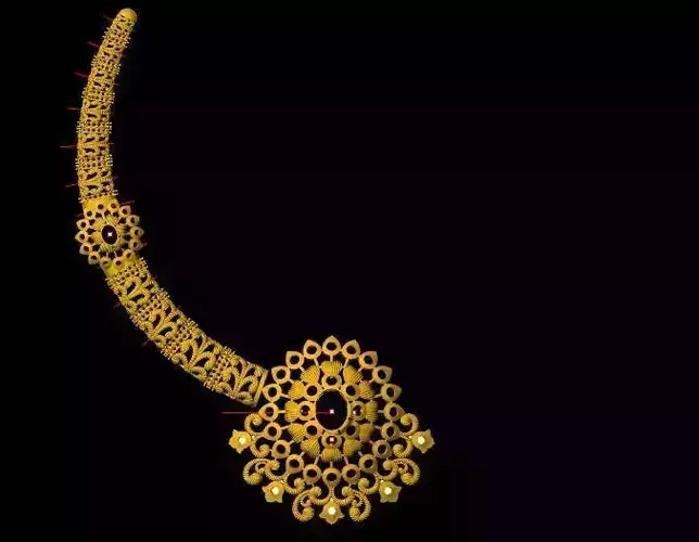 kanti necklace 3dm file