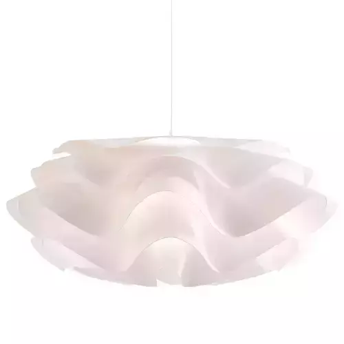 Modern White Pendant