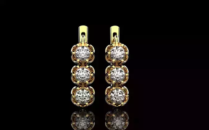 Nice fashion earring model 1106