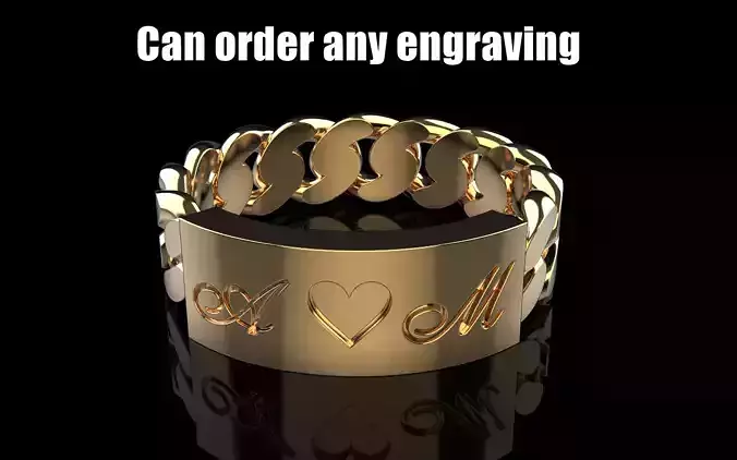 Nameplate ring model 1108