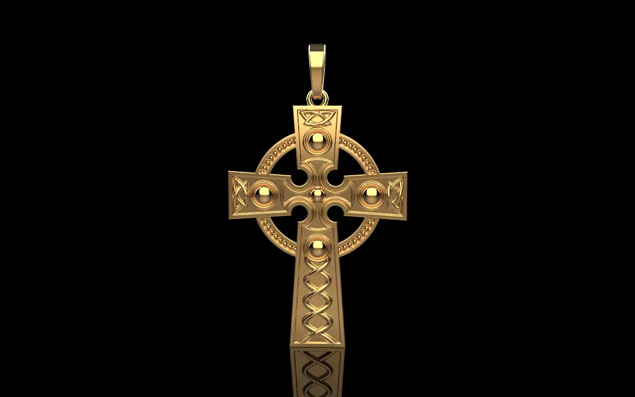 Cross model 1113 3D model 3D printable | CGTrader