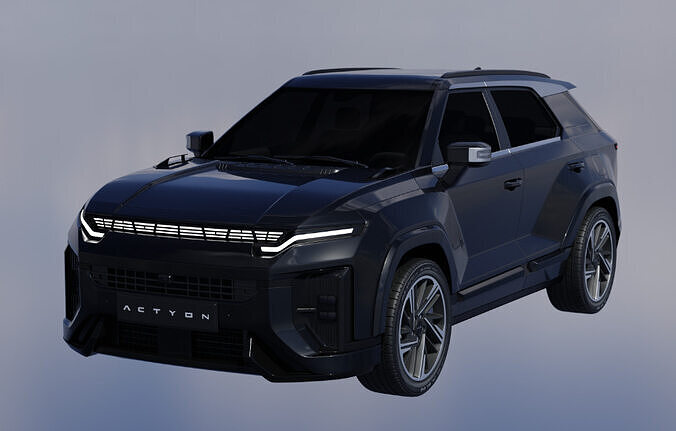 KGM-Ssang Yong-Actyon 3D model