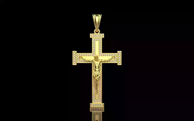 Jesus cross model 1127 3D print model