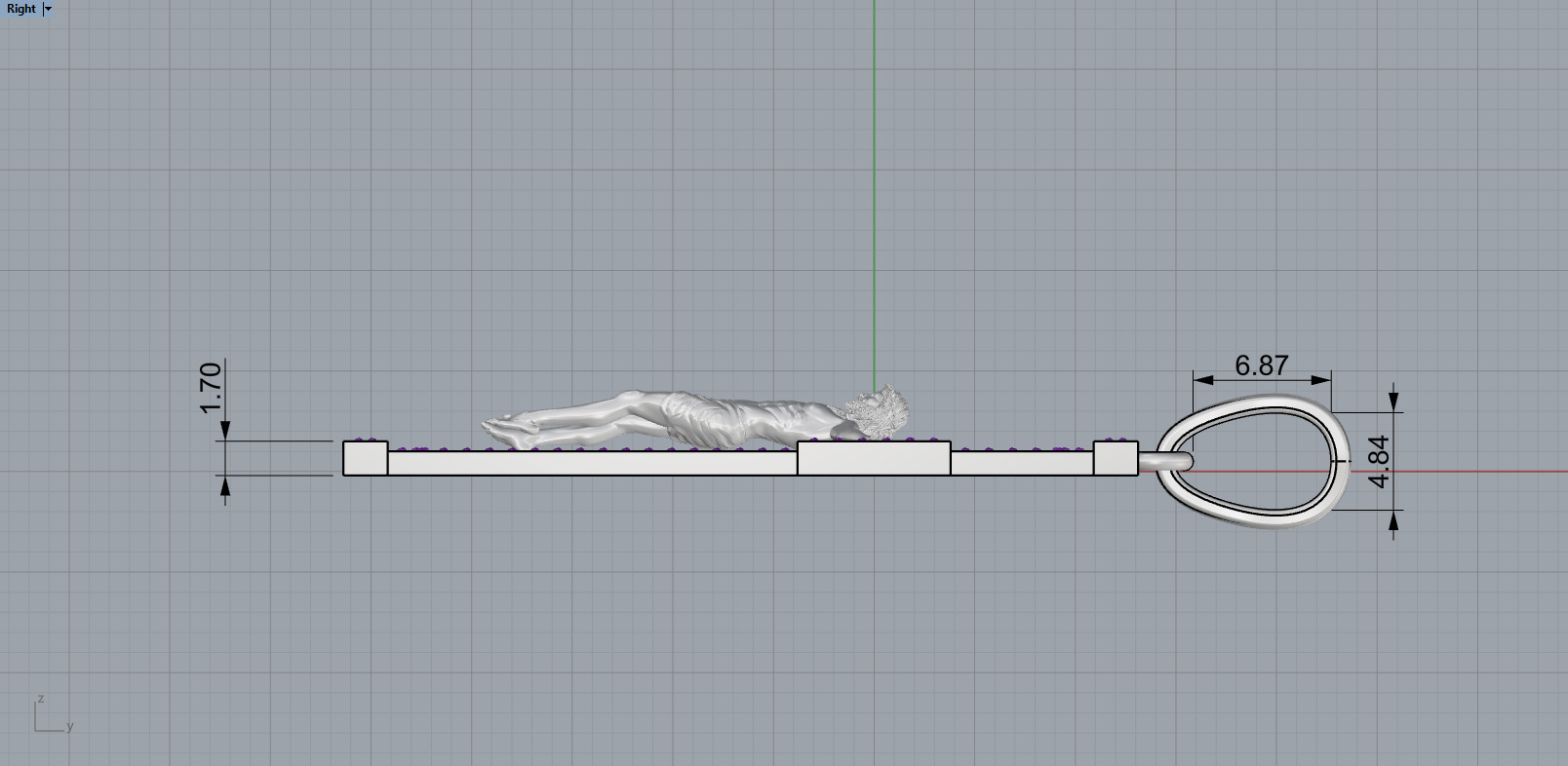 Jesus cross model 1127 3D print model_5