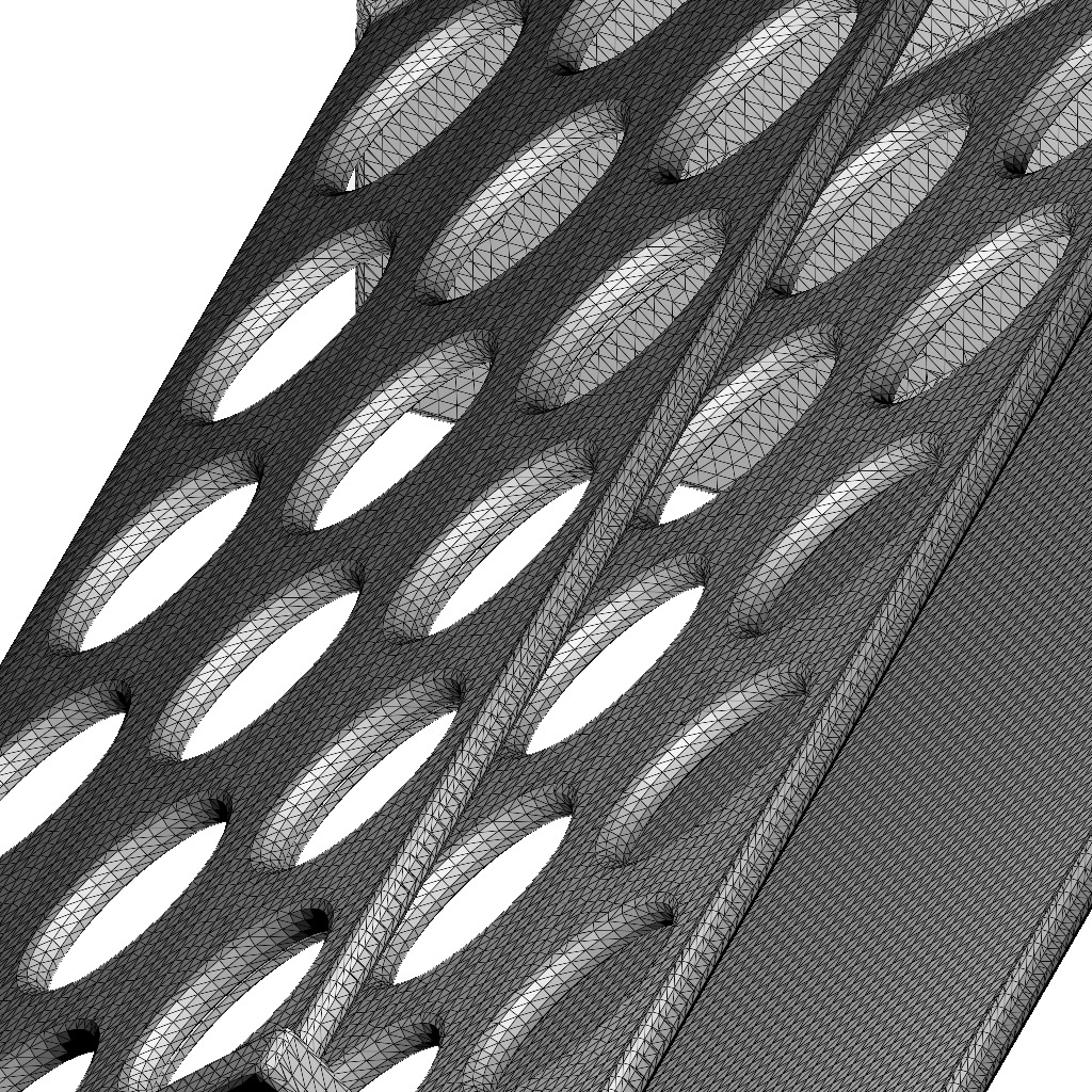 Premium Slant Testtube Holder 3D print model_7