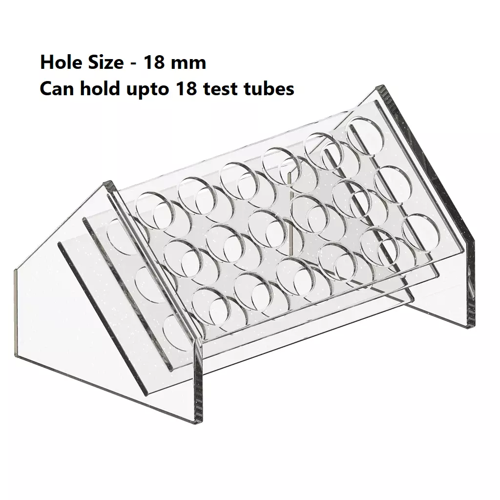 Premium Slant Testtube Holder 3D print model_0