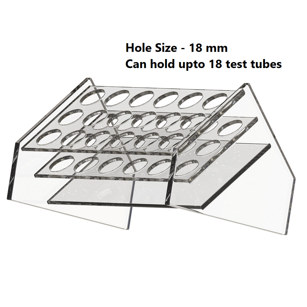 Premium Slant Testtube Holder 3D print model_1