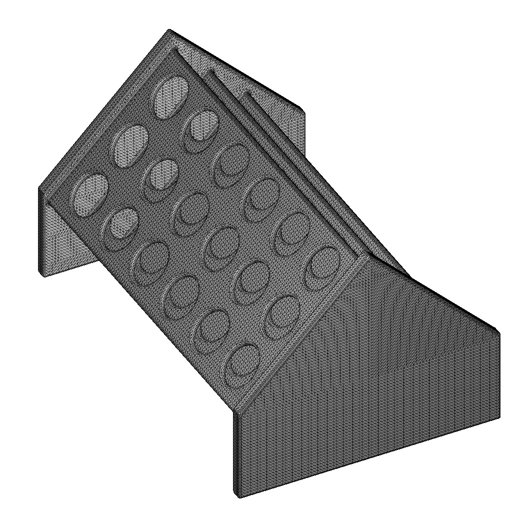 Premium Slant Testtube Holder 3D print model_5