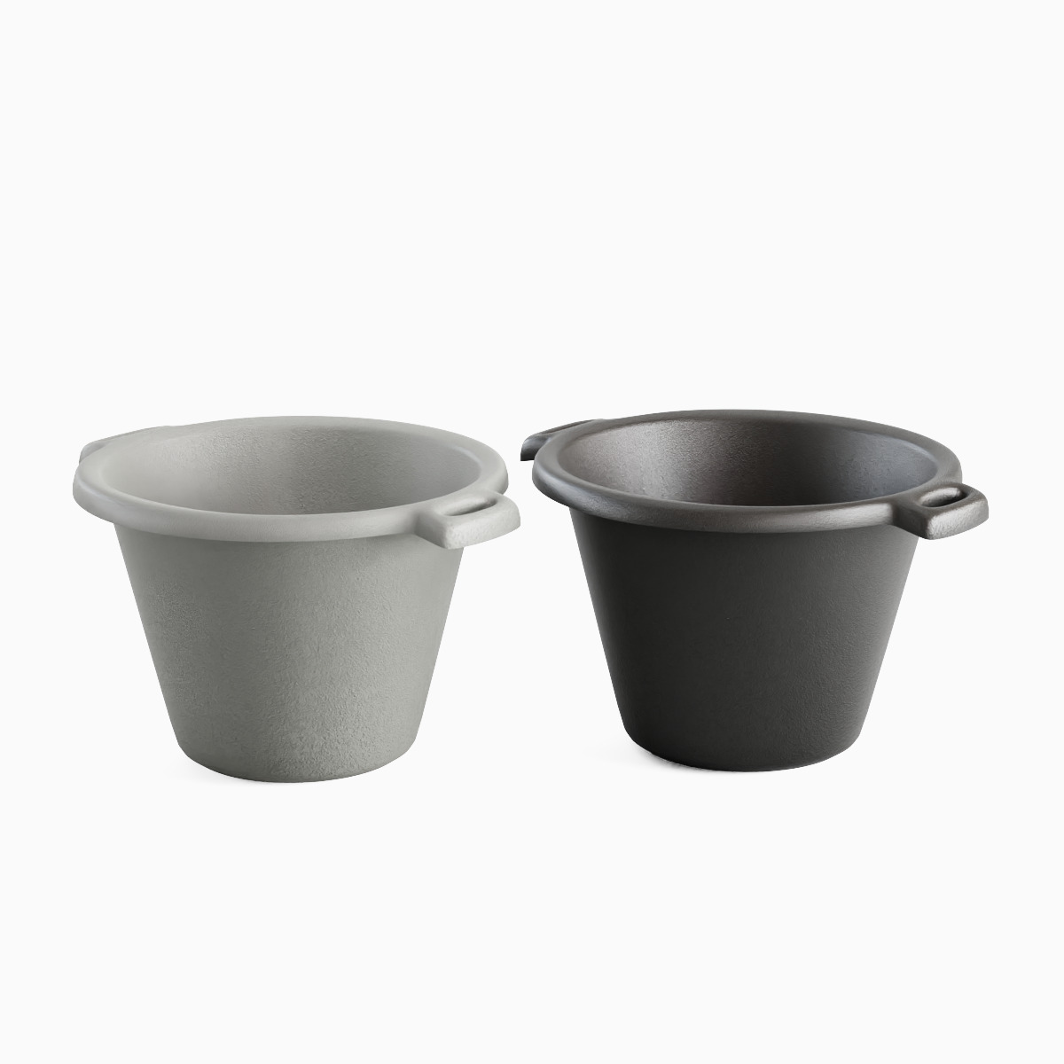 Plastic Basin with Holder Set 3D model_31