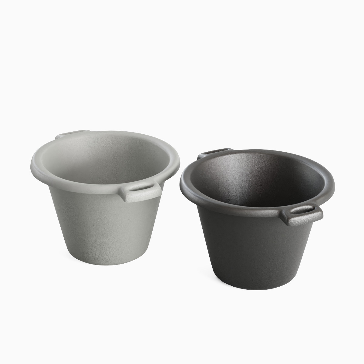 Plastic Basin with Holder Set 3D model_36
