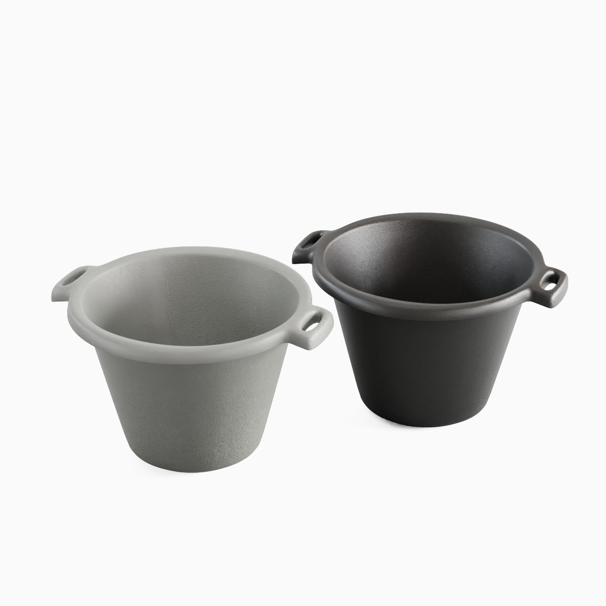 Plastic Basin with Holder Set 3D model_34