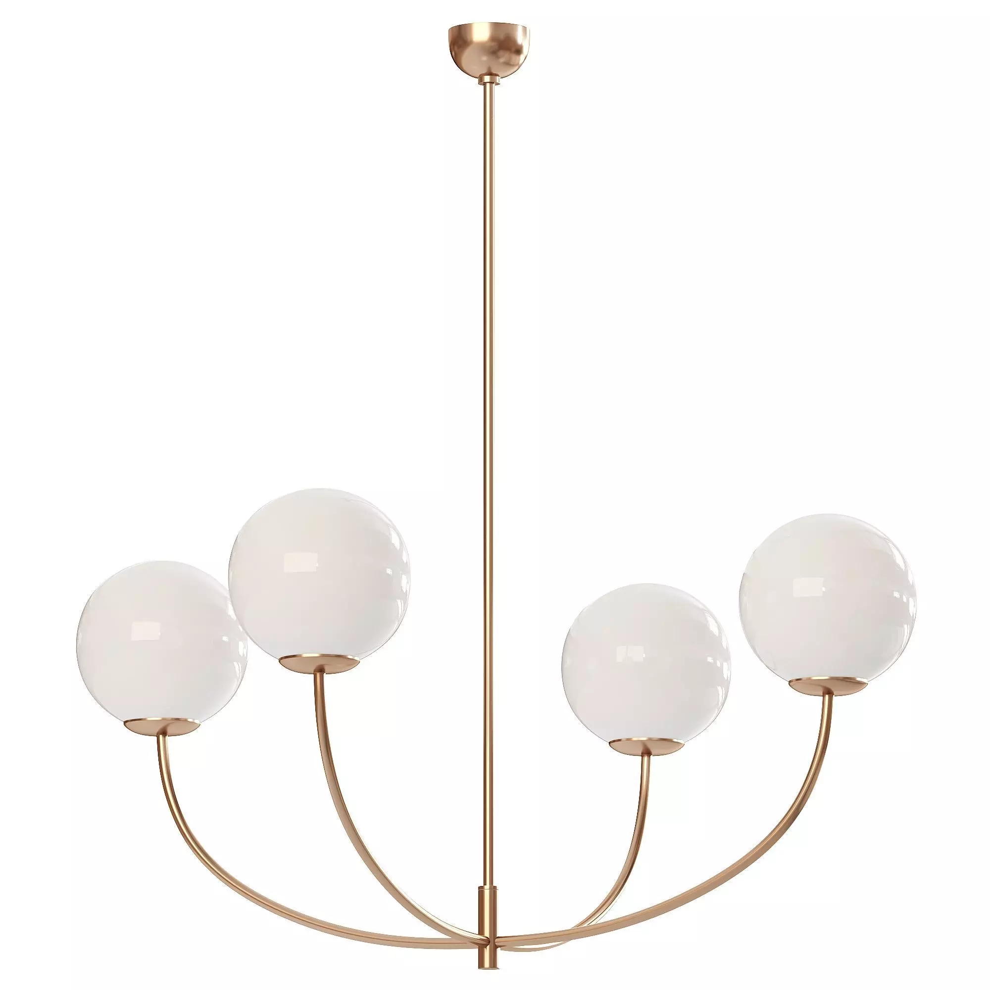 Galassia Chandelier 3D model_0