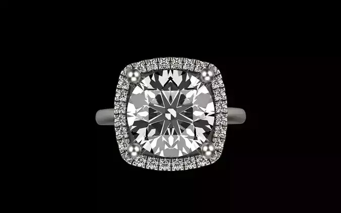 Engagement ring model 1128